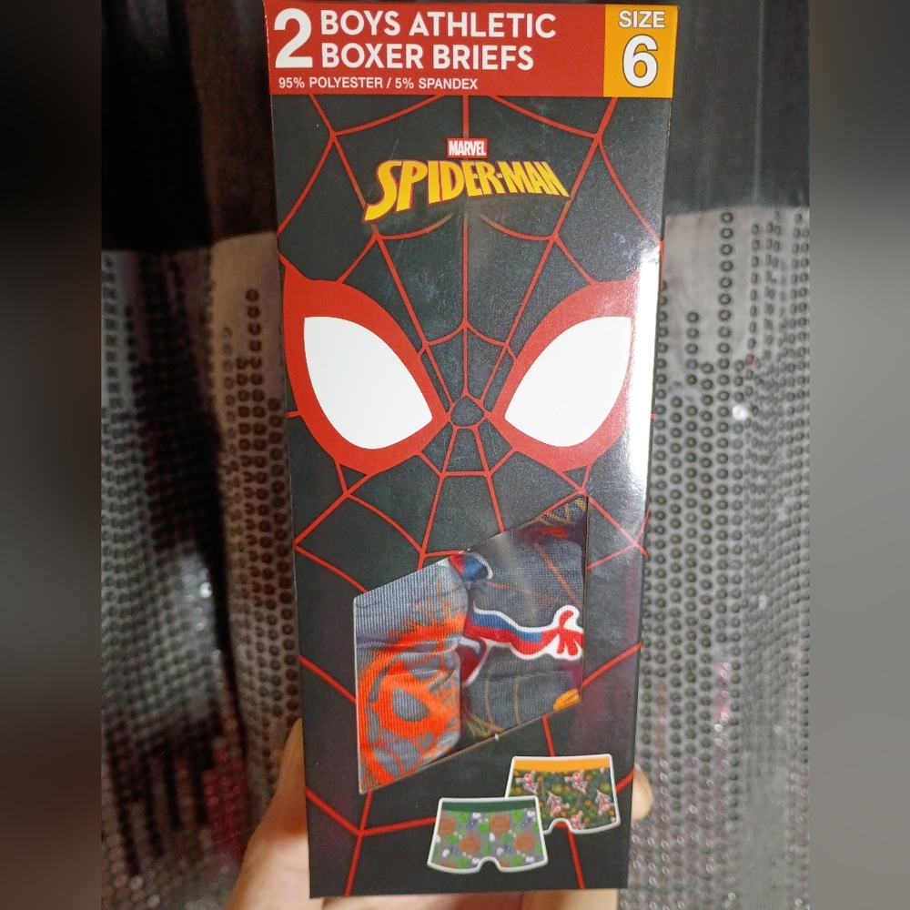 Boys Spiderman Boxer Briefs 2-Pack